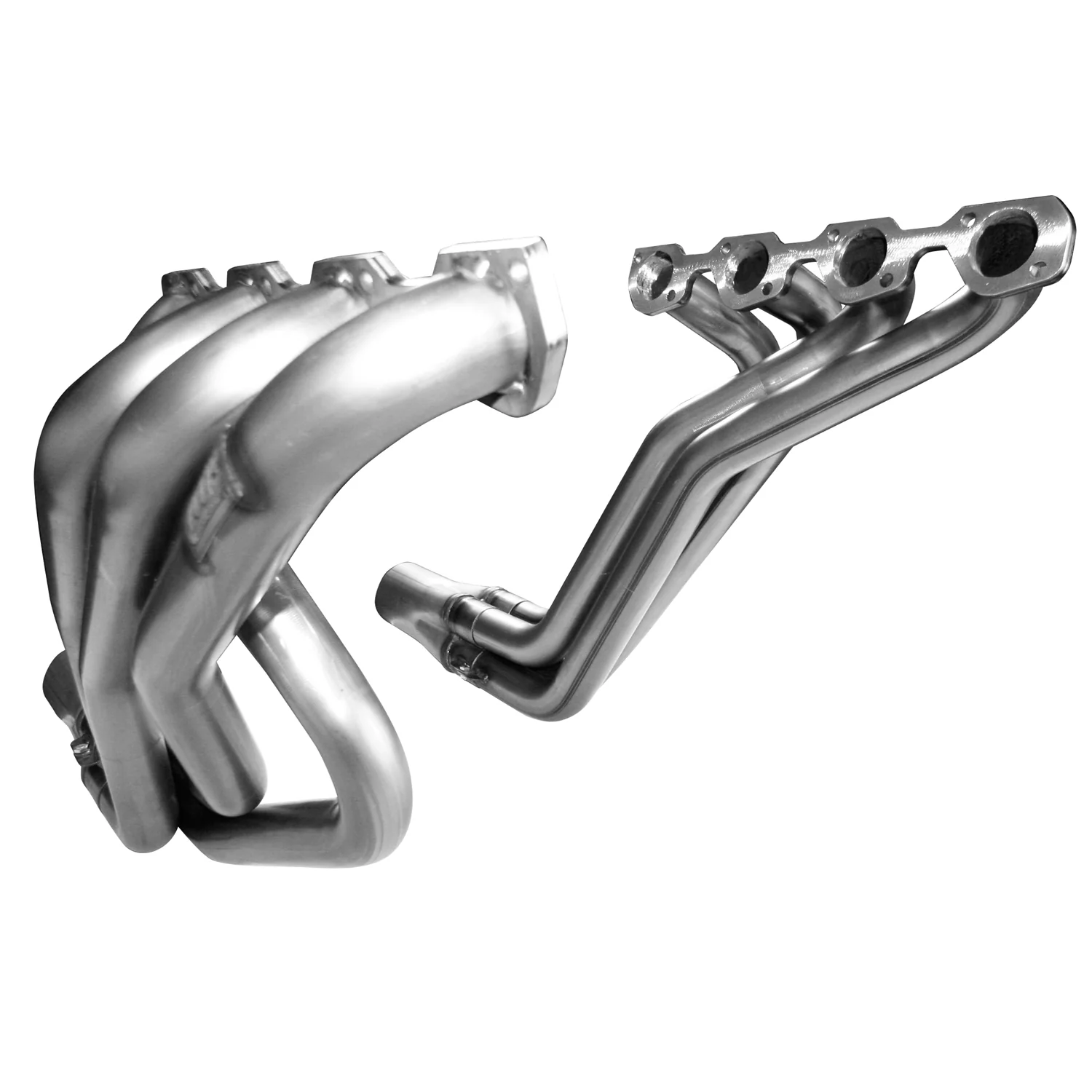 1-7/8" Stainless Headers with Adapter Plate Kit. 302 SBF in a Fox Body. - Image 3