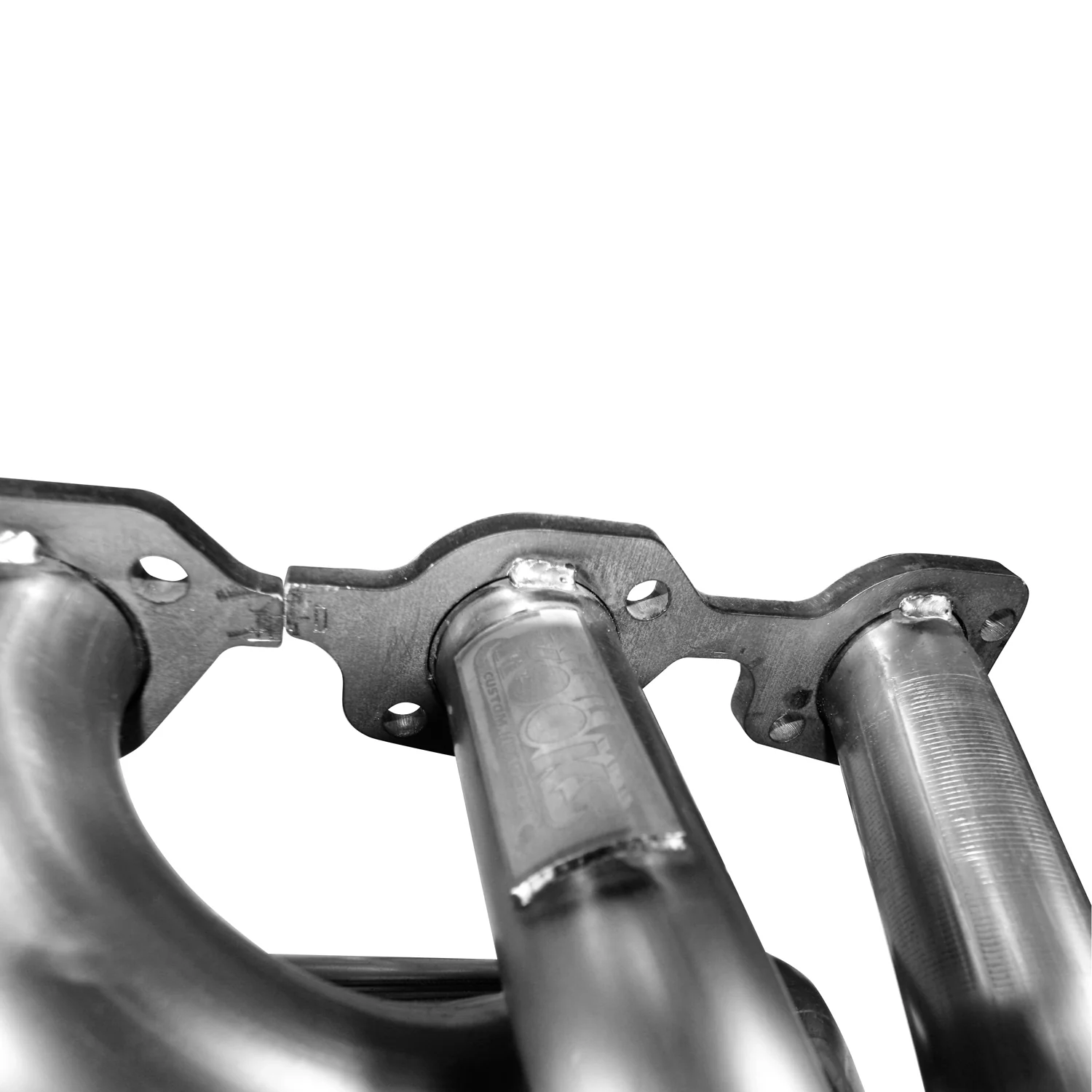 1-7/8" Stainless Headers with Adapter Plate Kit. 302 SBF in a Fox Body. - Image 8
