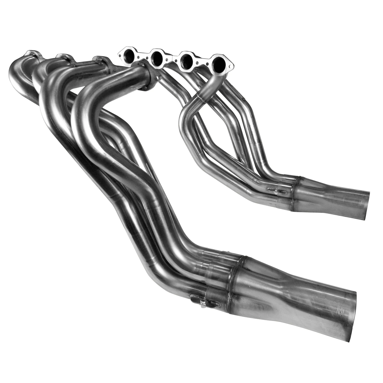 1-7/8" x 3" Stainless Headers. 3" Inline Bolt Pattern. 302 SBF in a Fox Body.