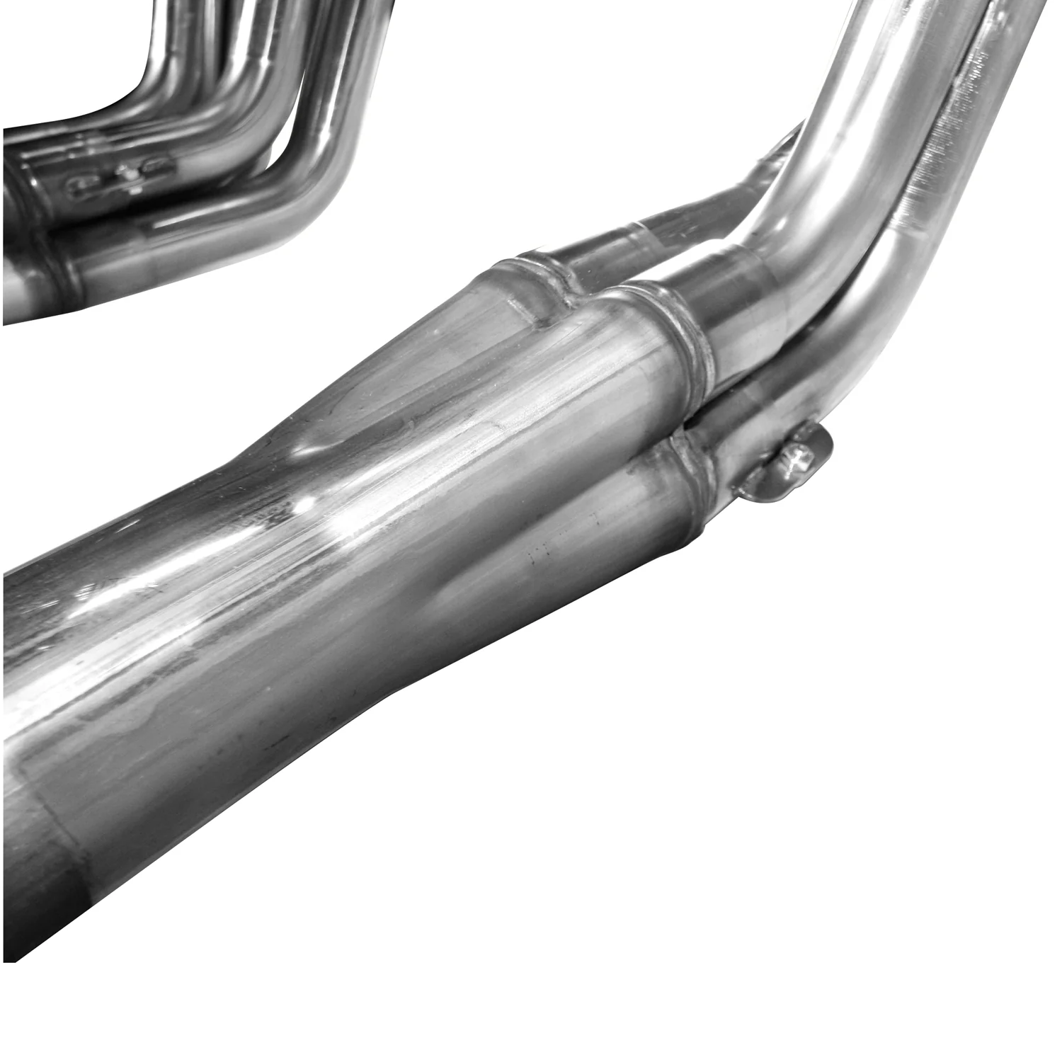 1-7/8" x 3" Stainless Headers. 3" Inline Bolt Pattern. 302 SBF in a Fox Body. - Image 3
