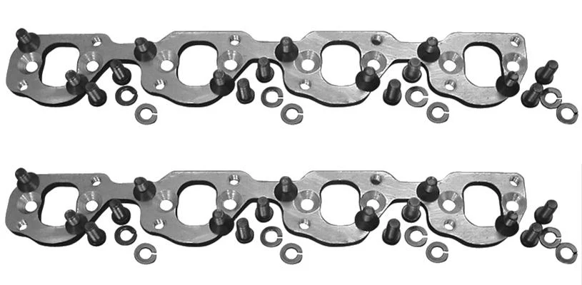 1-7/8" x 3-1/2" Stainless Headers with Adapter Kit. 351 SBF in a Fox Body. - Image 10