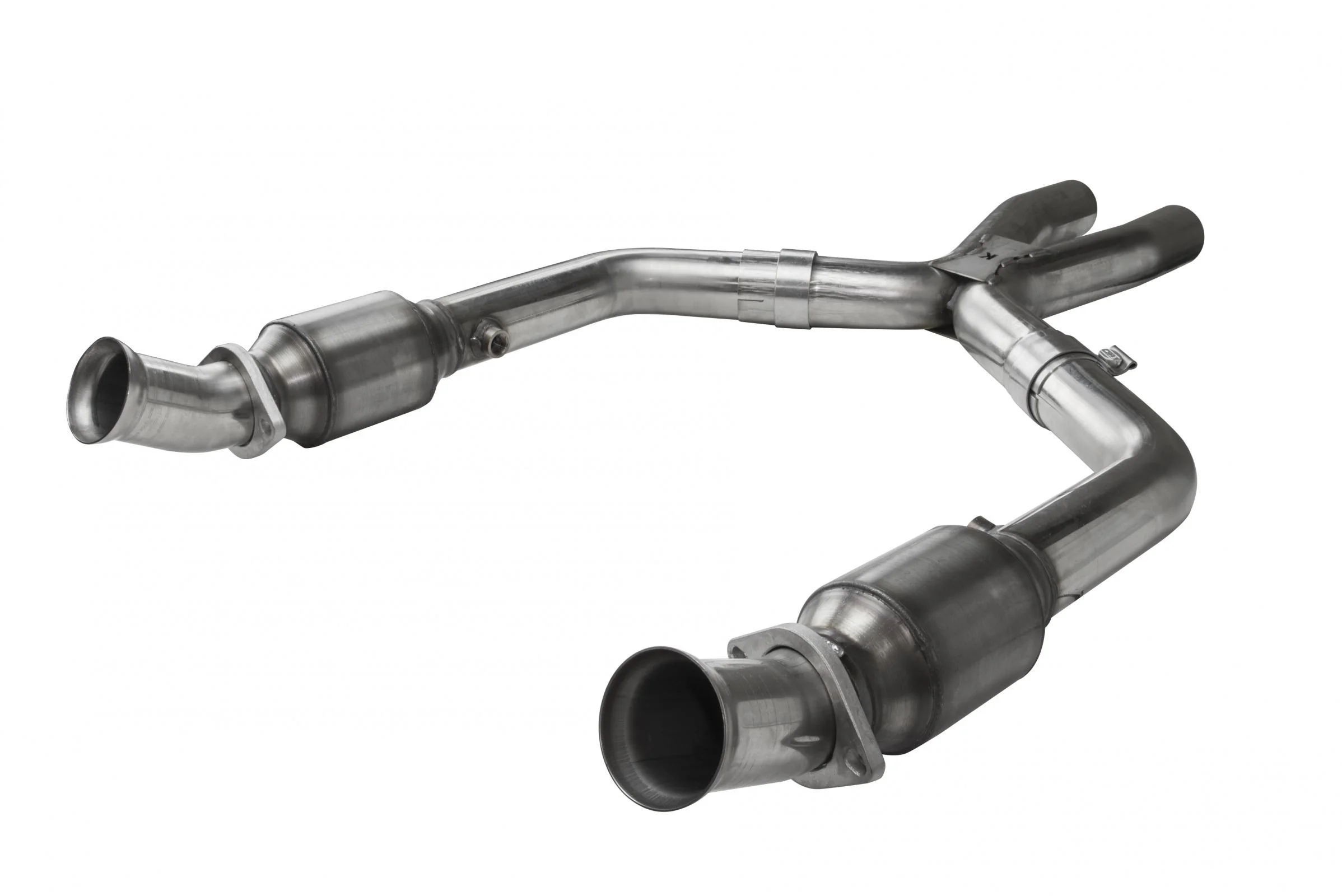 2-1/2" Catted X-Pipe. 2005-2010 Mustang GT 4.6L 3V. Requires Kooks Headers. - Image 4