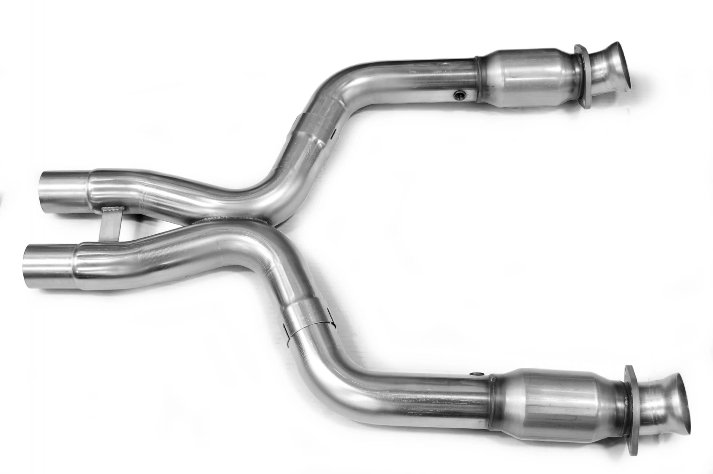 1-7/8" Header and GREEN (X) Connection Kit. 2011-2014 Shelby GT500 5.4L/5.8L 4V - Image 2