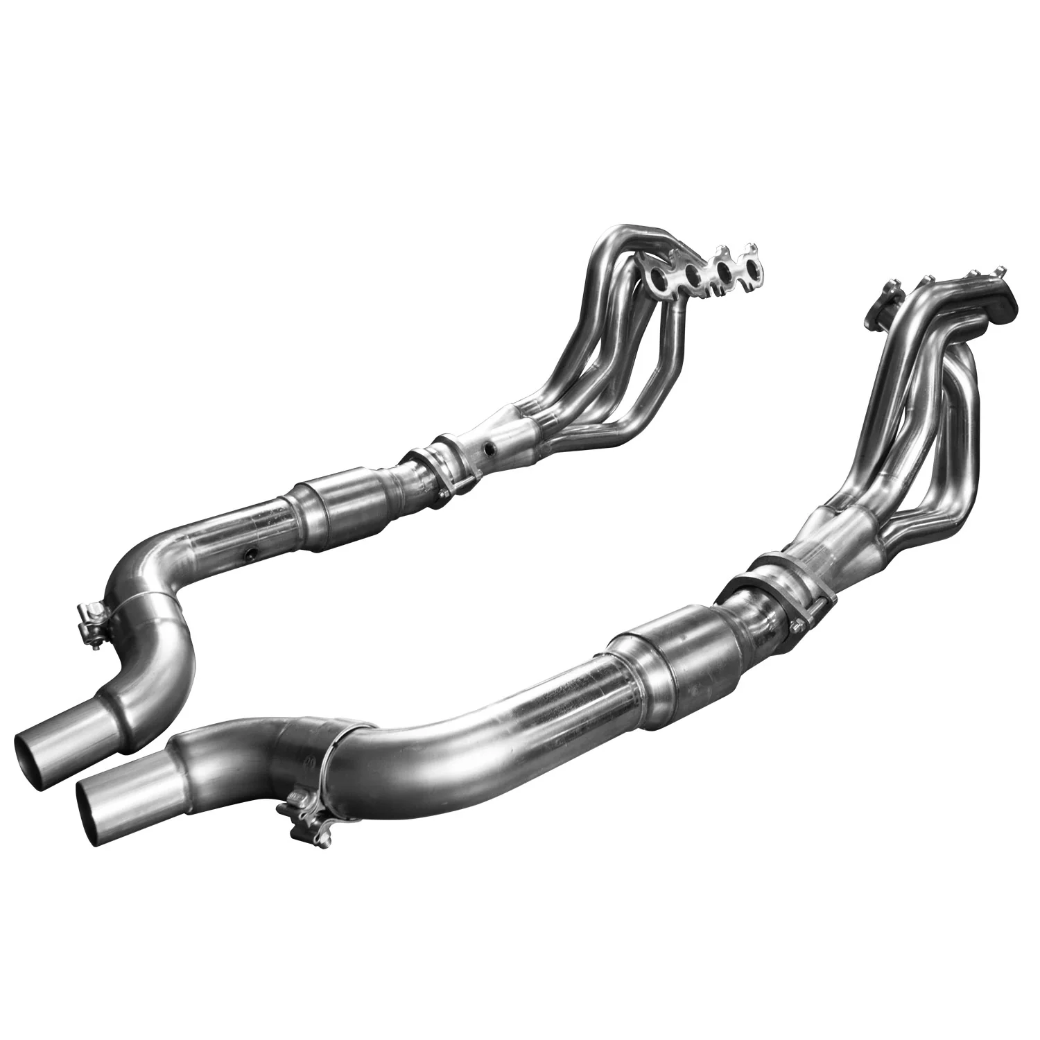 1-7/8" SS Headers & ULTRA GREEN Catted Connection Kit. 2015-2026 Mustang GT/DH