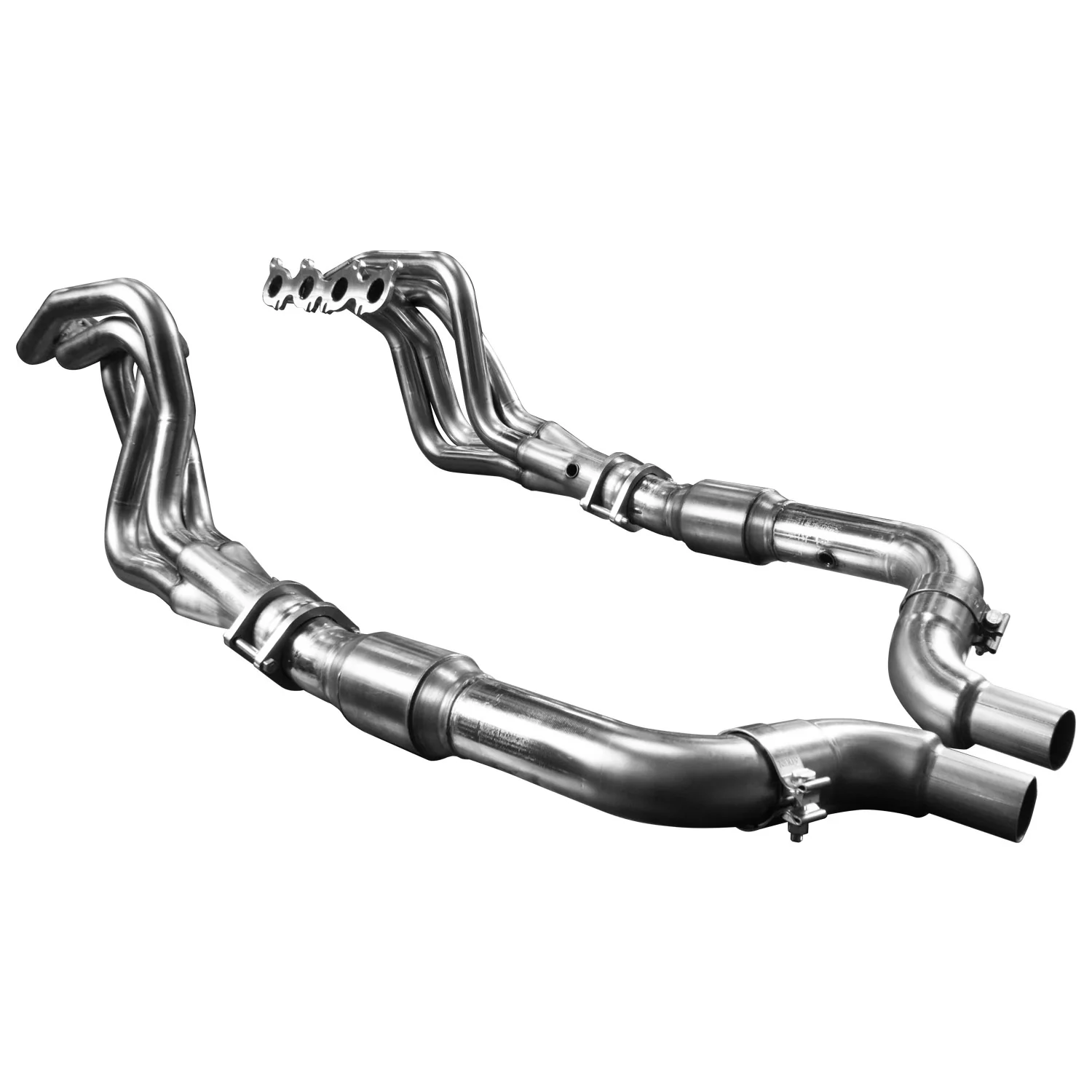 1-7/8" SS Headers & ULTRA GREEN Catted Connection Kit. 2015-2026 Mustang GT/DH - Image 3