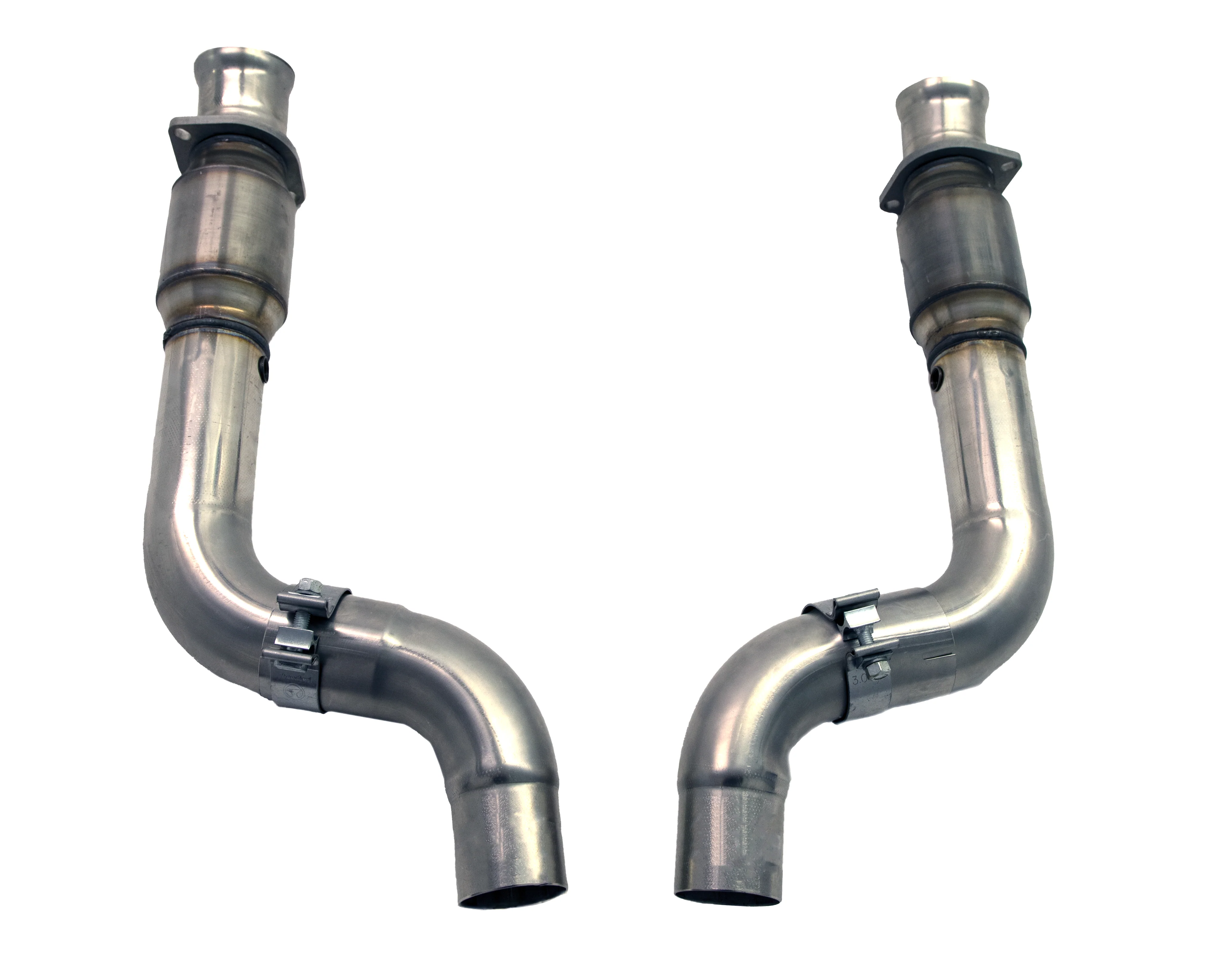 2" x 3" Headers & GREEN Catted Connection Kit - 2020 Mustang GT500 5.2L - Image 2
