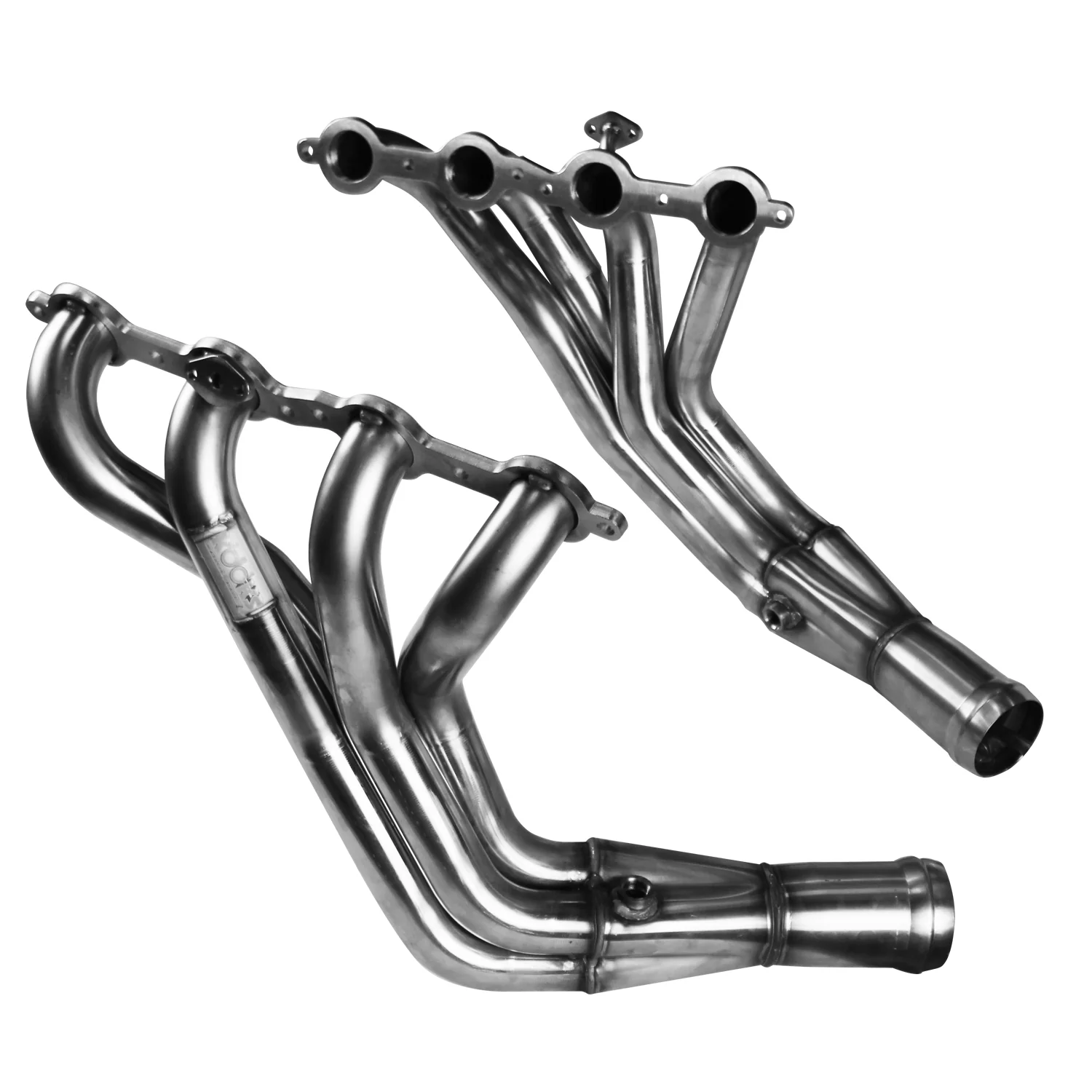 1-3/4" Stainless Headers w/Emissions Fittings. 2001-2004 Corvette. - Image 2