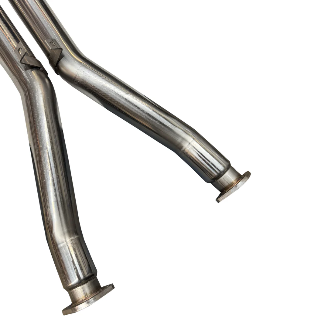 3" x 2-1/2" SS Catted X-Pipe. 1997-2004 Corvette. Requires Kooks Headers. - Image 3