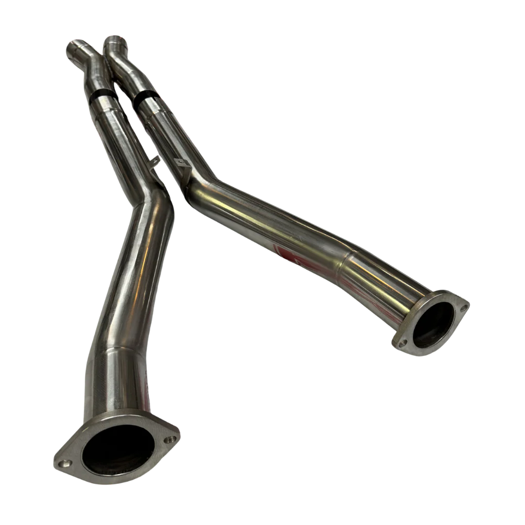 Full 3" GREEN Catted X-Pipe. 1997-2004 Corvette. Requires Kooks Headers. - Image 3