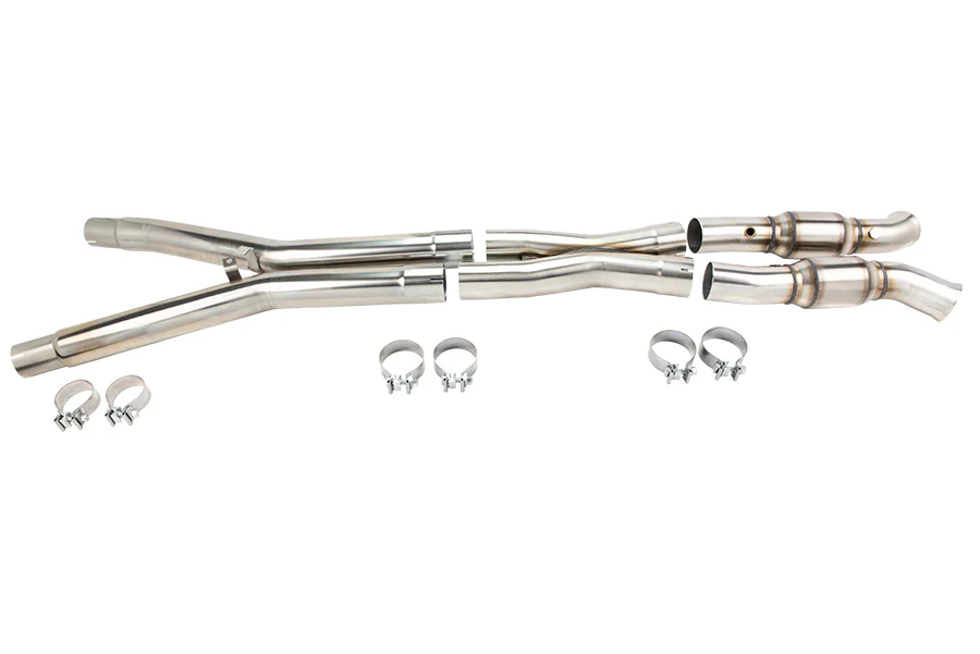 1-7/8" Header and GREEN Connection Kit. 2005-2008 Corvette LS2/LS3 6.0L/6.2L. - Image 2