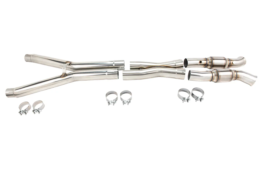 1-7/8" Header and GREEN Connection Kit. 2009-2013 Corvette LS3 6.2L. - Image 2