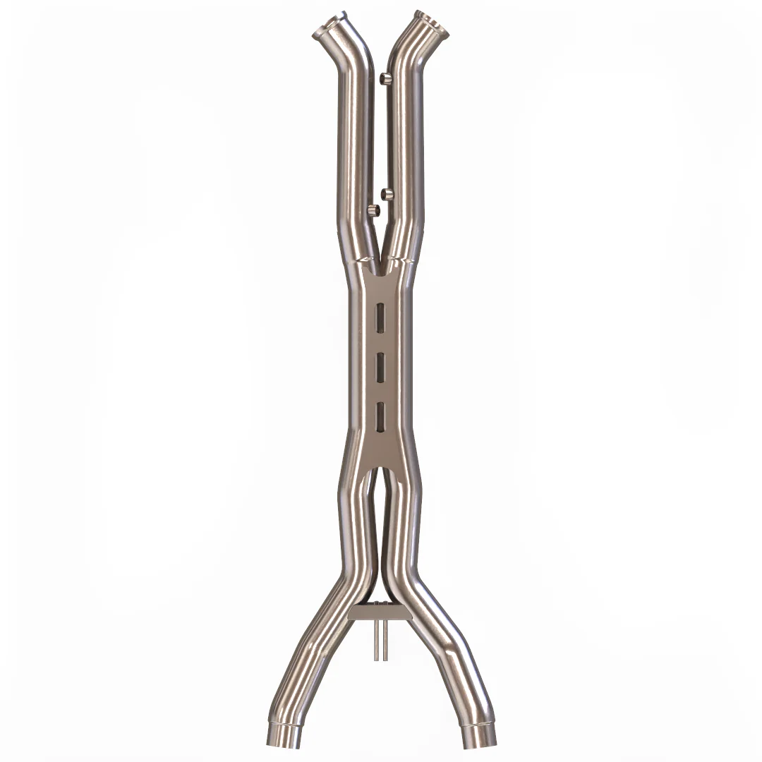 3" SS Competition ULTRA X Pipe. 2014-2019 Corvette C7. Connects to OEM. - Image 2