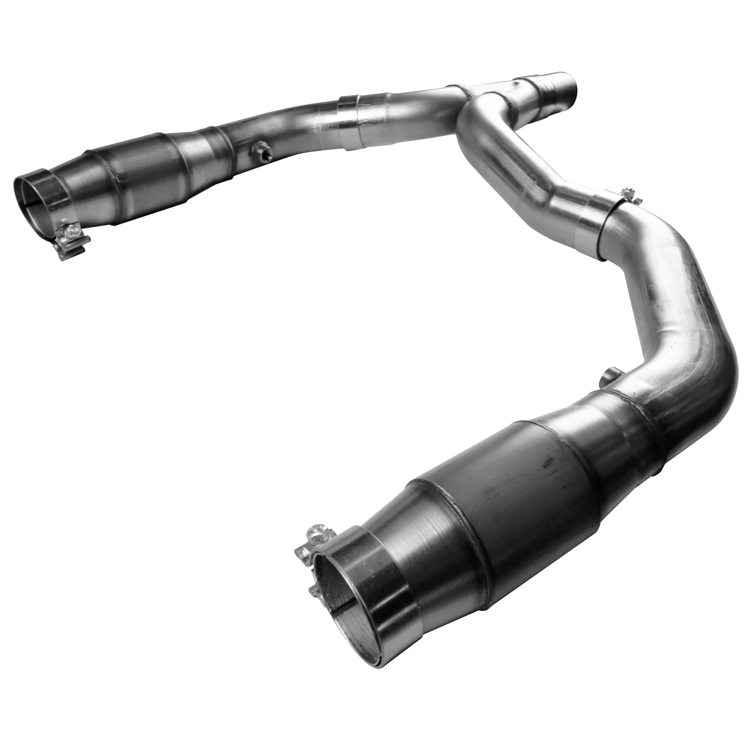 3" SS Catted SS Y-Pipe. 1998-2002 Camaro/Firebird 5.7L. Connects to OEM. - Image 2