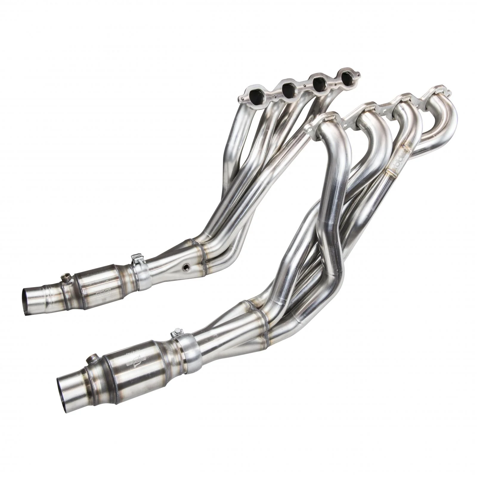 2" Stainless Headers & GREEN Catted OEM Conn. Kit. 2016-2024 Camaro SS/ZL1. - Image 2