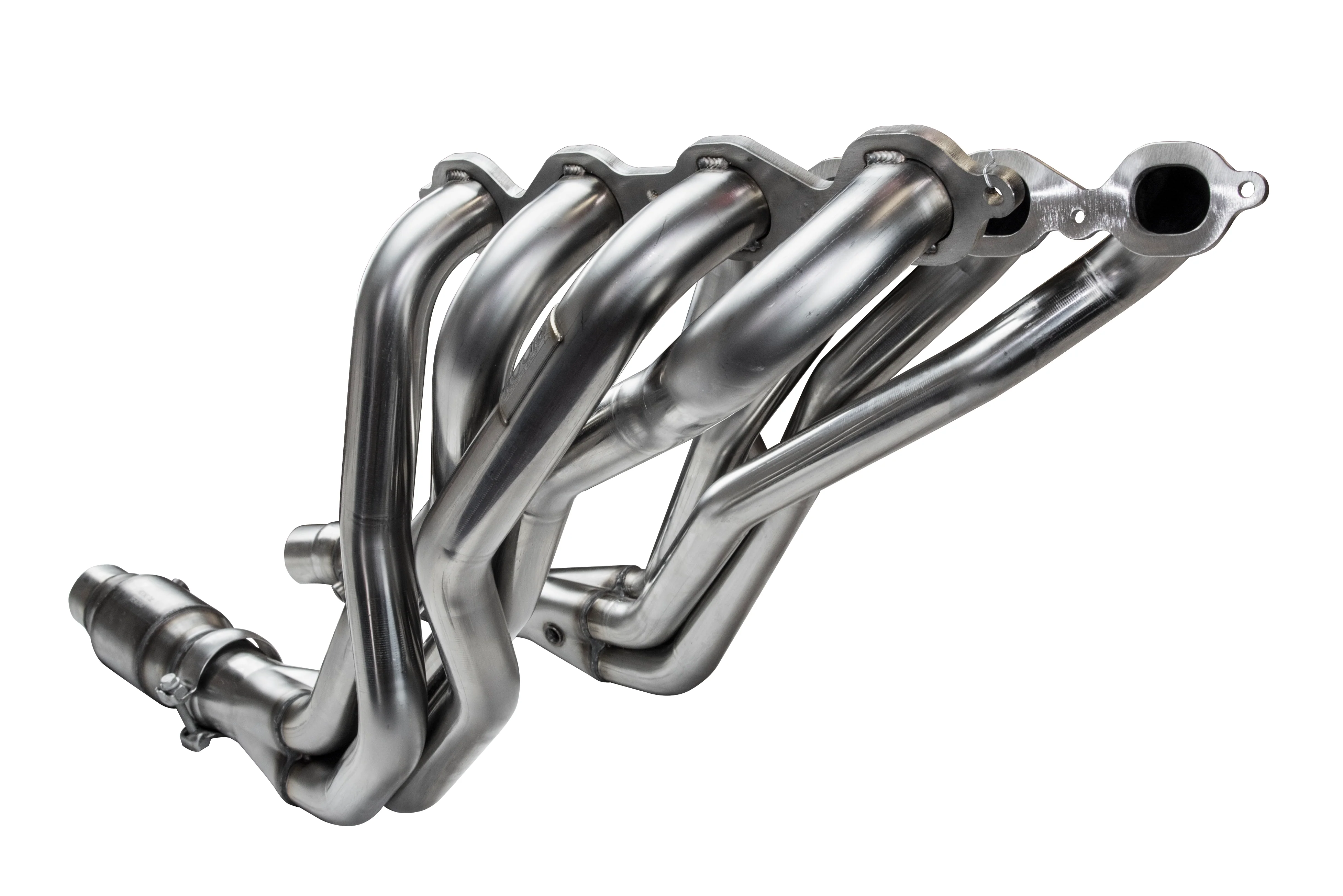 2" Stainless Headers & H.O. GREEN Catted OEM Conn. Kit. 2016-2024 Camaro SS/ZL1. - Image 2
