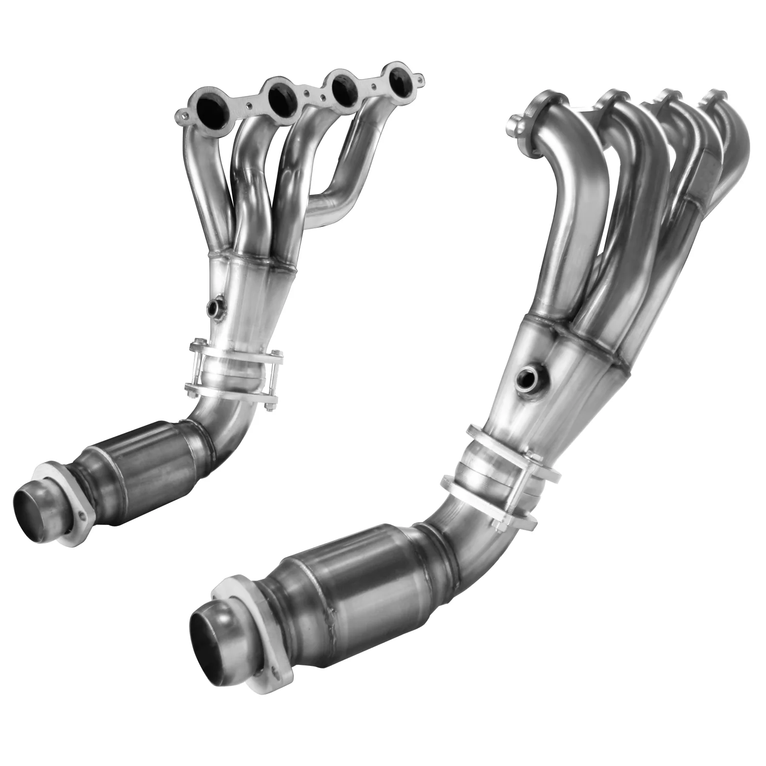 1-7/8" Super Street Headers & GREEN OEM Connection Pipes. 2008-2009 Pontiac G8. - Image 3