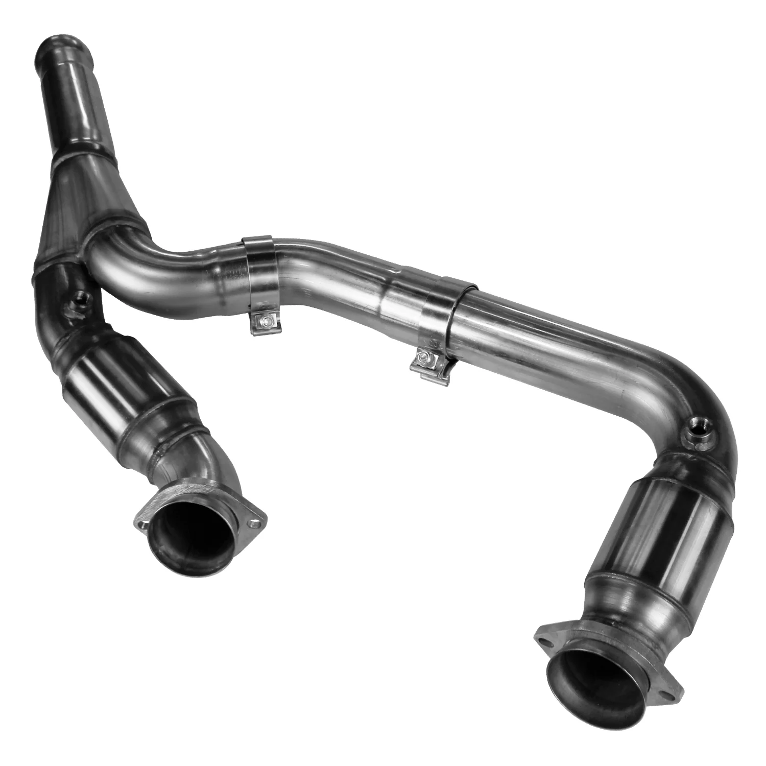 3" Stainless GREEN Catted Y-Pipe. 2014-2019 GM Truck / 2015-2020 SUV 5.3L. - Image 3