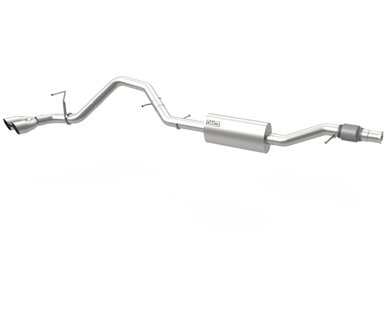 2021-2024 Tahoe/Yukon 5.3L 3" Stainless Steel Side Exit Cat-Back w/SS Tips. - Image 3