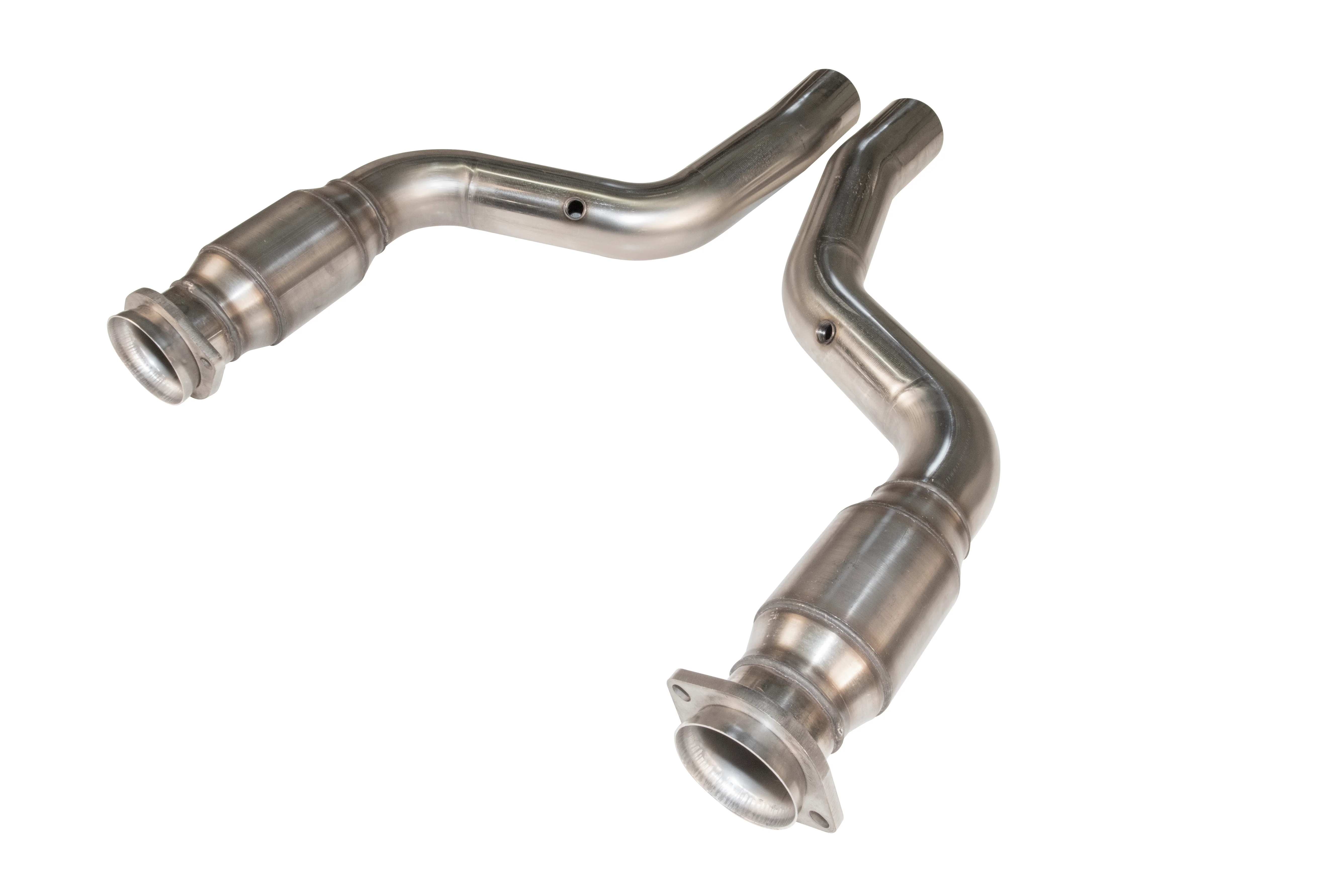 3" SS GREEN Catted OEM Connection Pipes 2006-2023 LX Platform 6.1L/6.2L/6.4L. - Image 2
