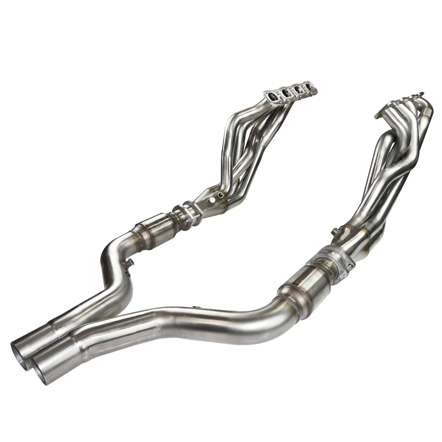 1-7/8" Stainless Headers & Catted OEM Conn. Kit. 2006-2023 LX Platform 6.1L/6.4L - Image 3