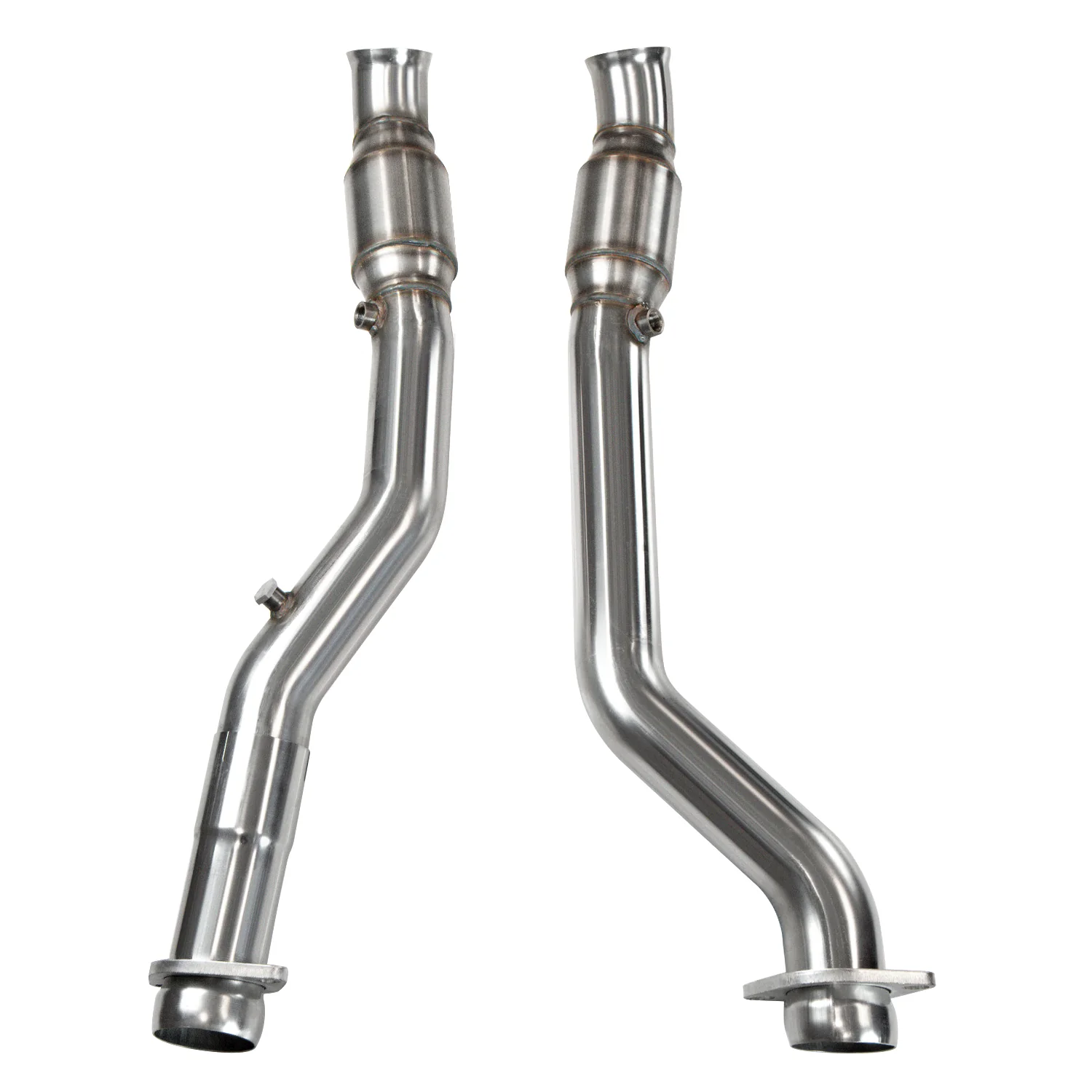 3" SS GREEN Catted OEM Connections. 2012-2020 Jeep/Durango 6.4L. Trackhawk 6.2L. - Image 2