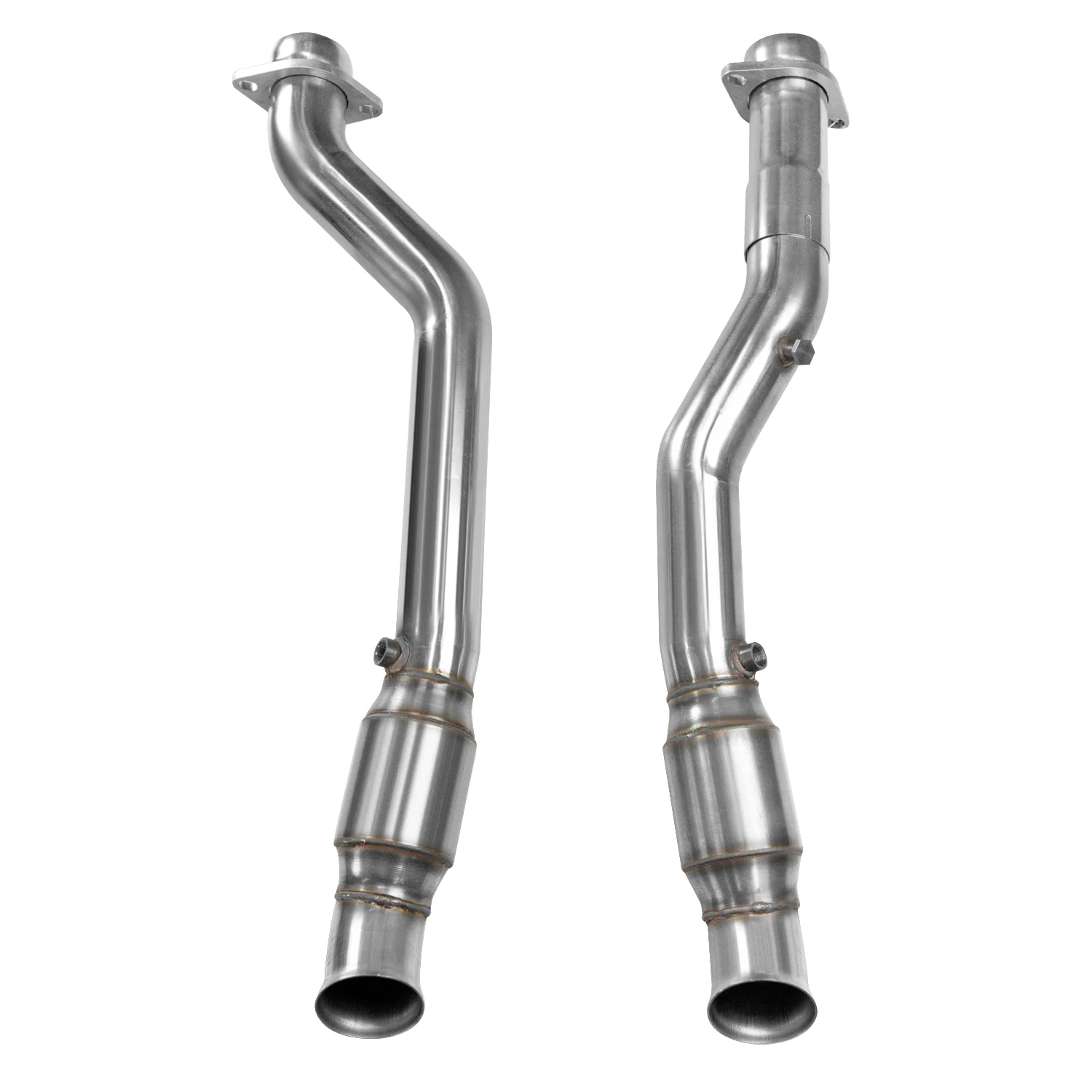 3" SS GREEN Catted OEM Connections. 2012-2020 Jeep/Durango 6.4L. Trackhawk 6.2L. - Image 3