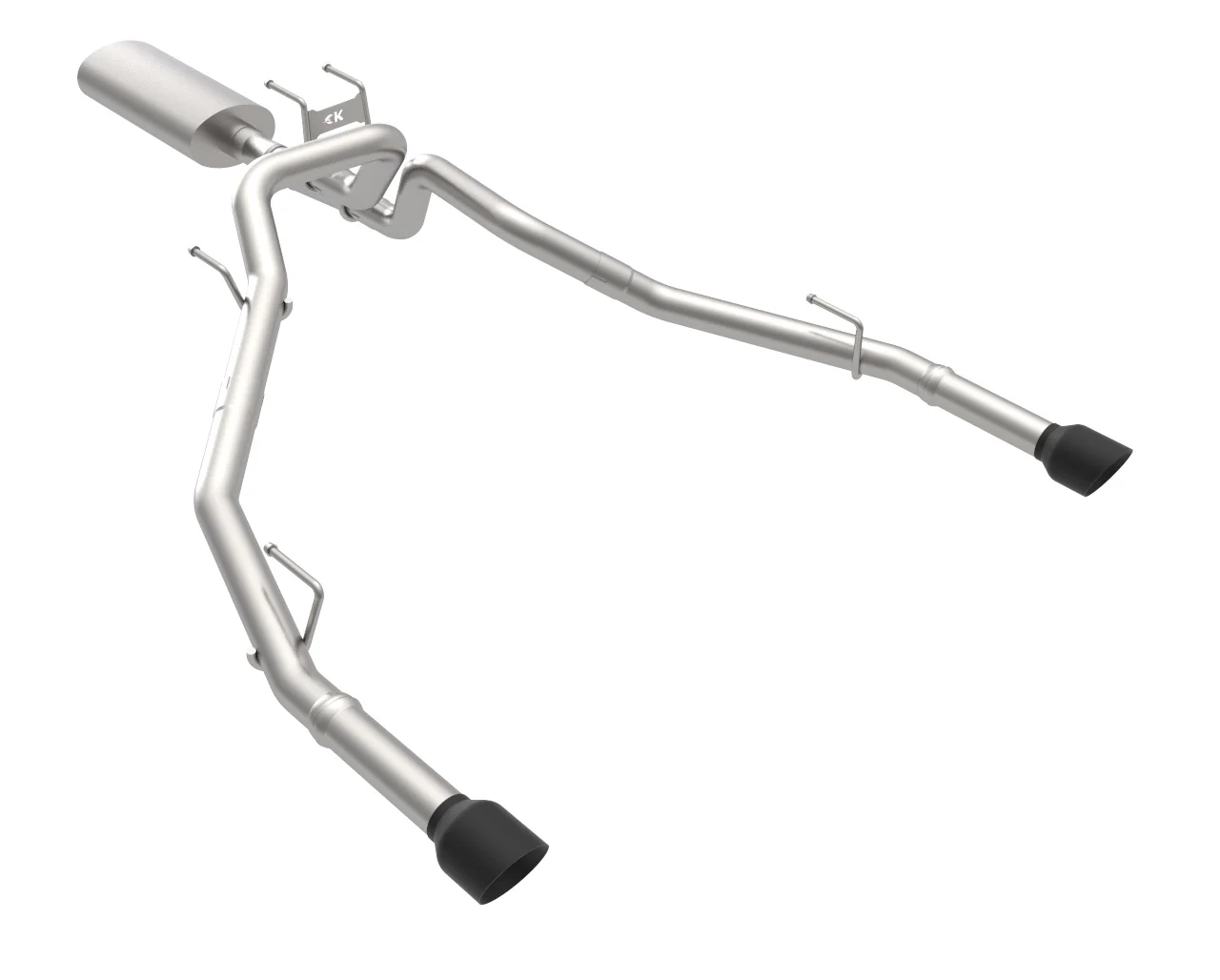 2009-2018 Ram 1500 / 2019-2022 1500 Classic 5.7L HEMI Cat-Back w/ Black Tips - Image 2