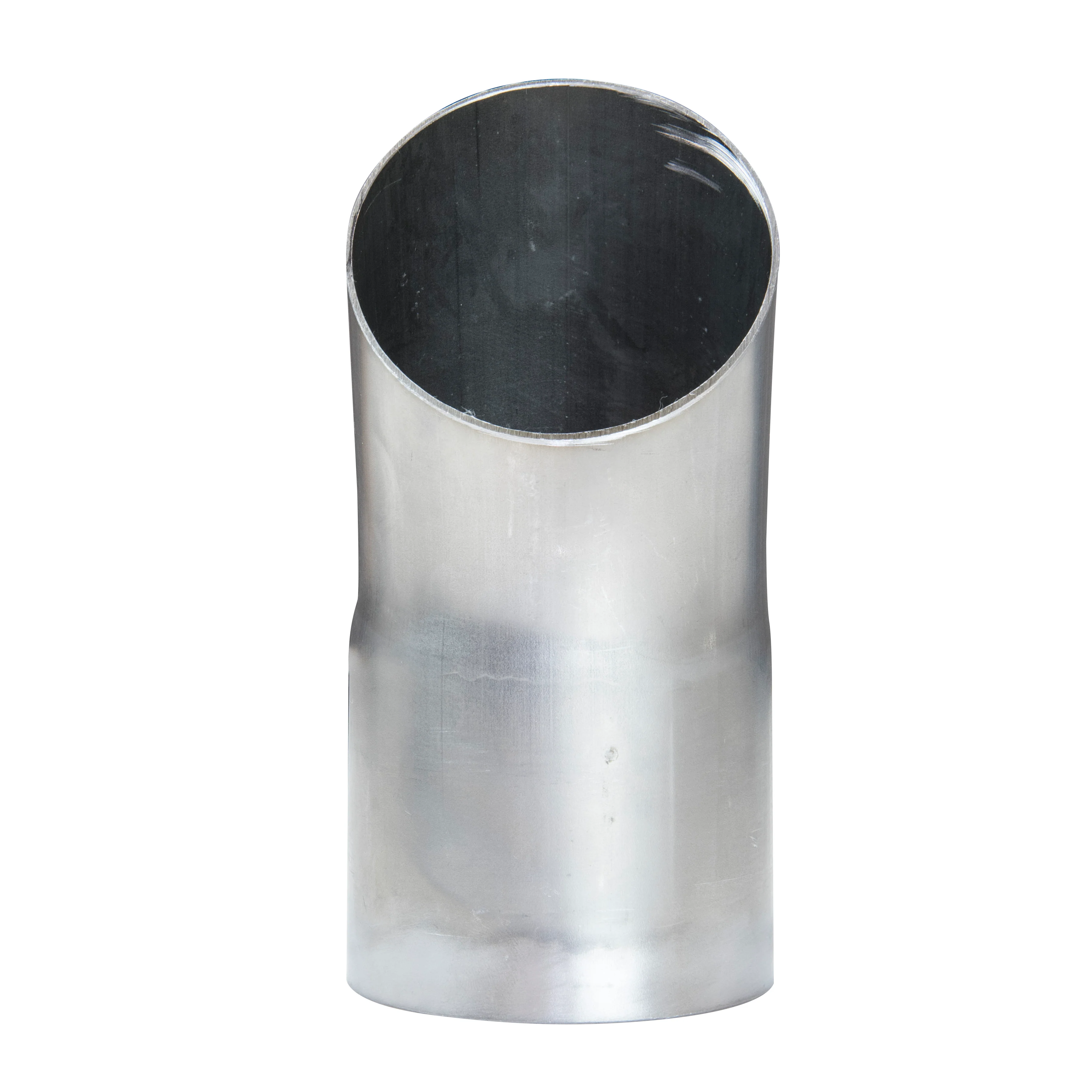 3" 304 Stainless Steel Turnout for Muffler Outlet- 6" Long - Image 2