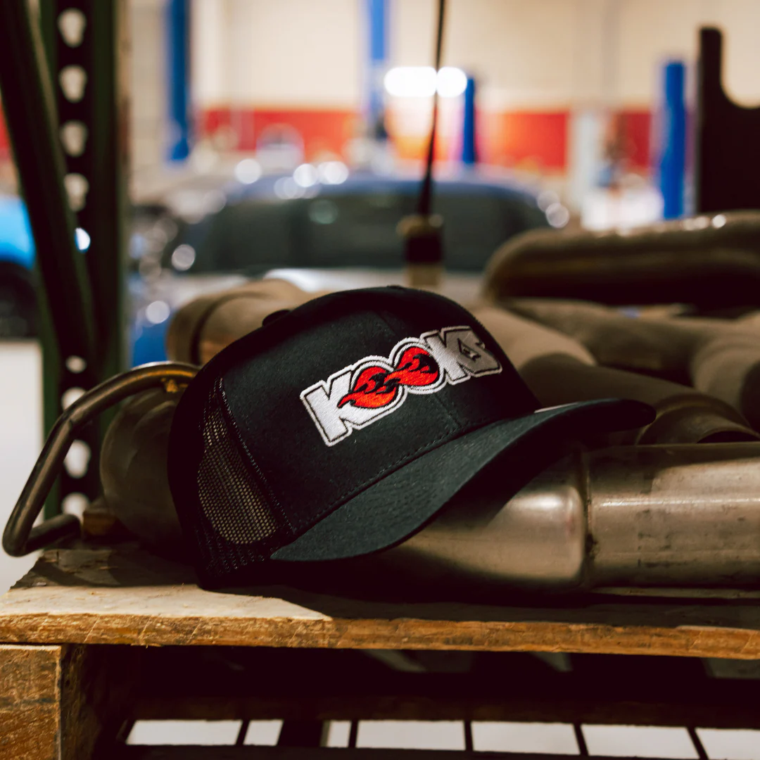 KOOKS Black Snapback - White Logo Hat - Image 3