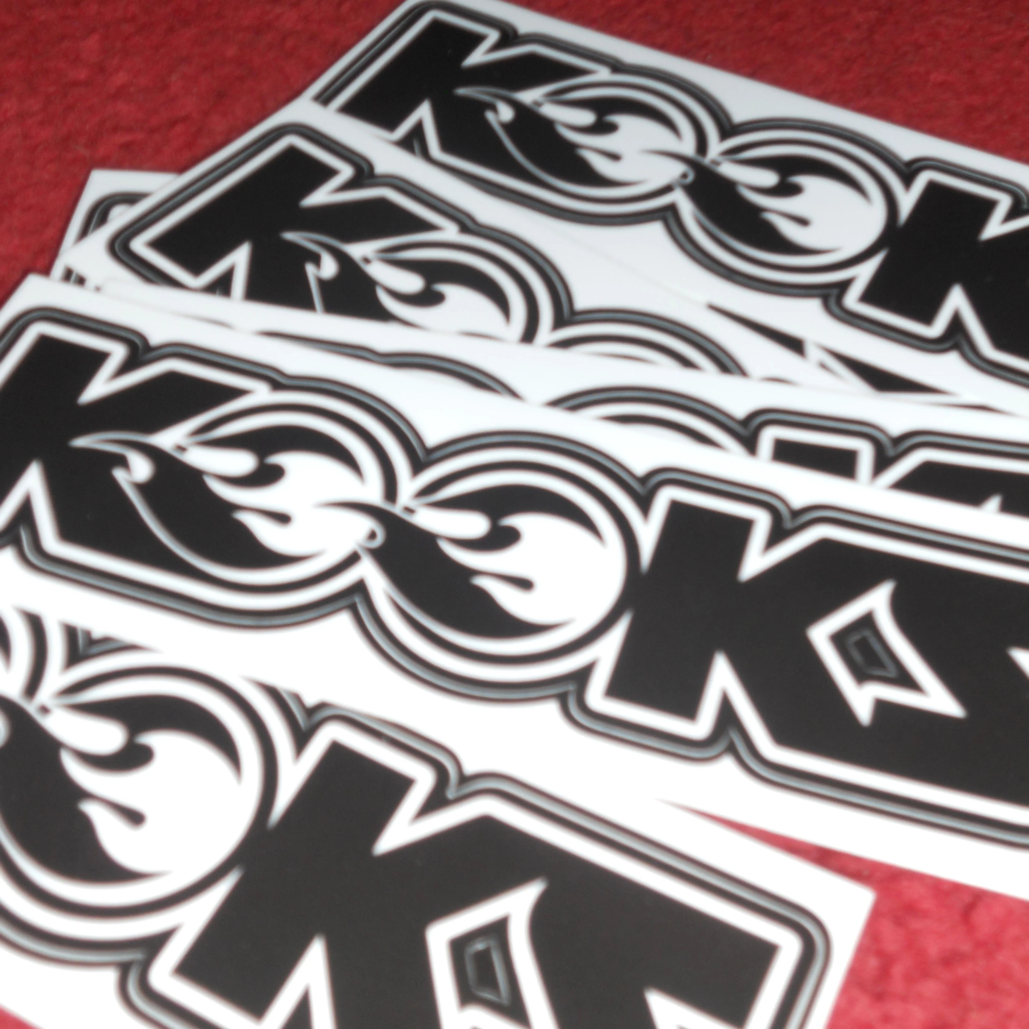 Kooks Logo Sticker - Black - Image 4