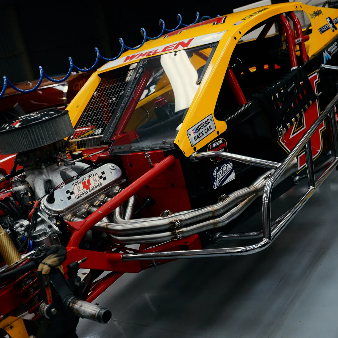 Lightweight Stepped Tri-Y Headers - 3-1/2" Outlet - Asphalt Modified w/ LS Spec Engine
