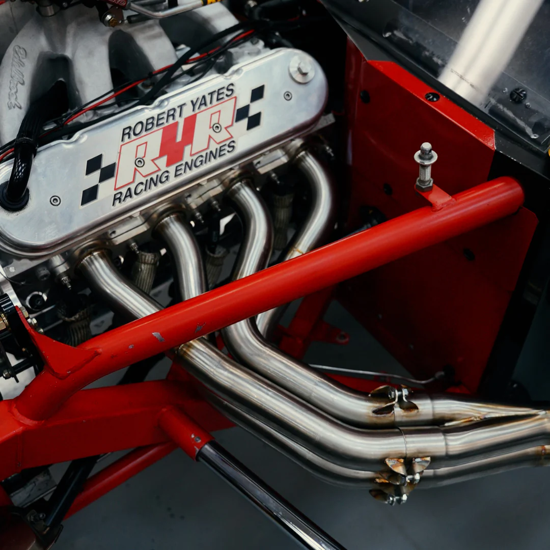 Lightweight Stepped Tri-Y Headers - 3-1/2" Outlet - Asphalt Modified w/ LS Spec Engine - Image 4