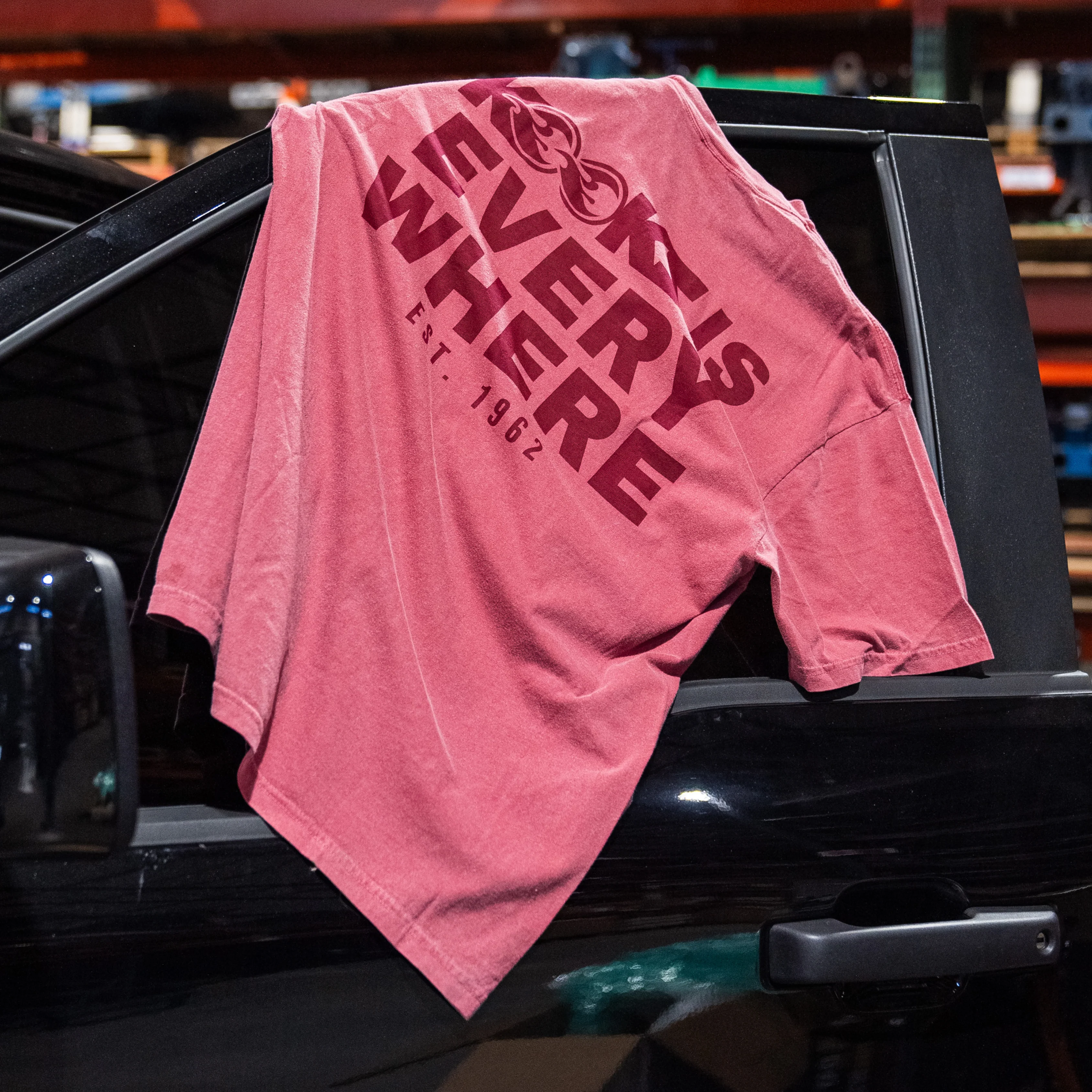 KOOKS Is Everywhere T-Shirt – Red - Image 3