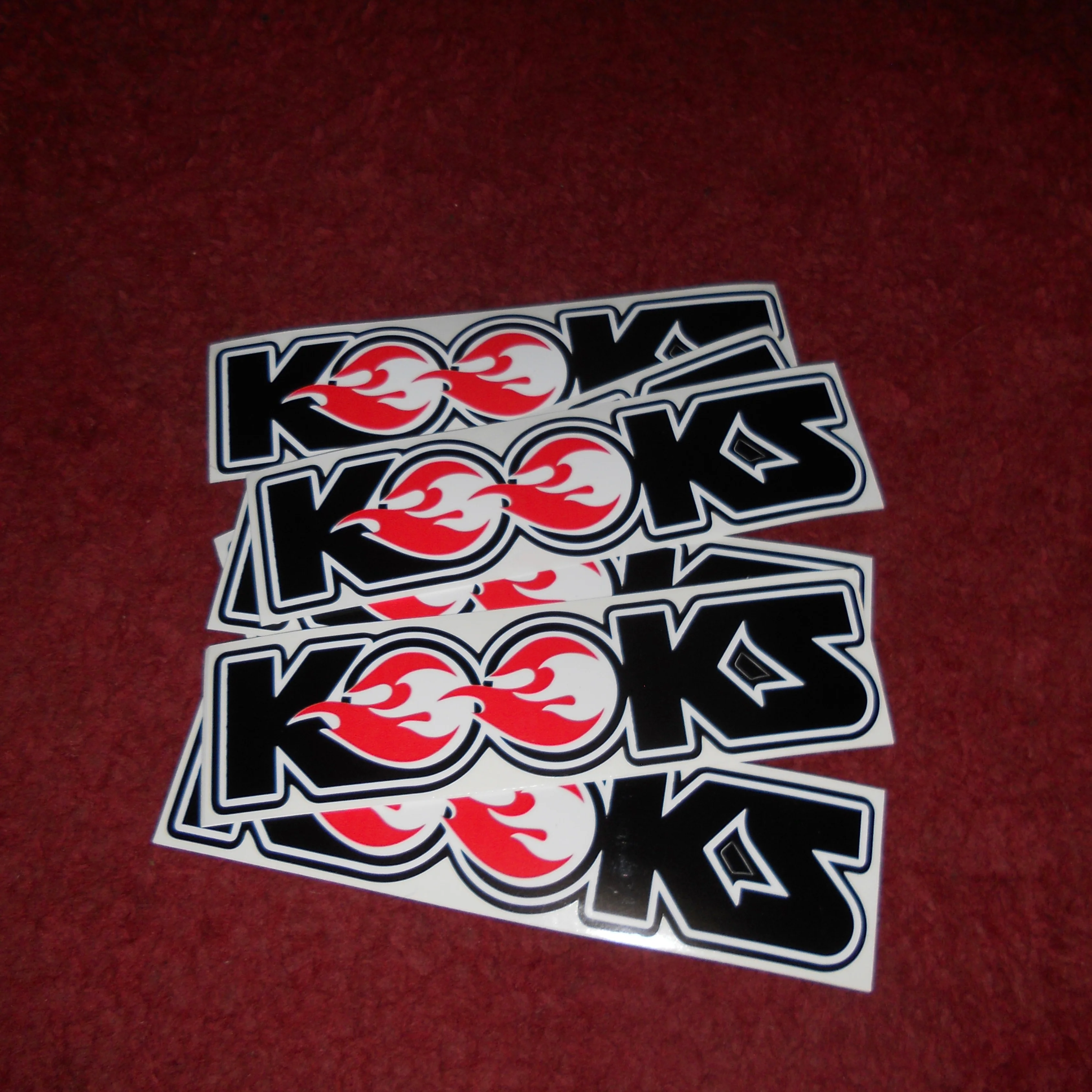 Kooks Die Cut Logo 1.55" x 6" - Image 2